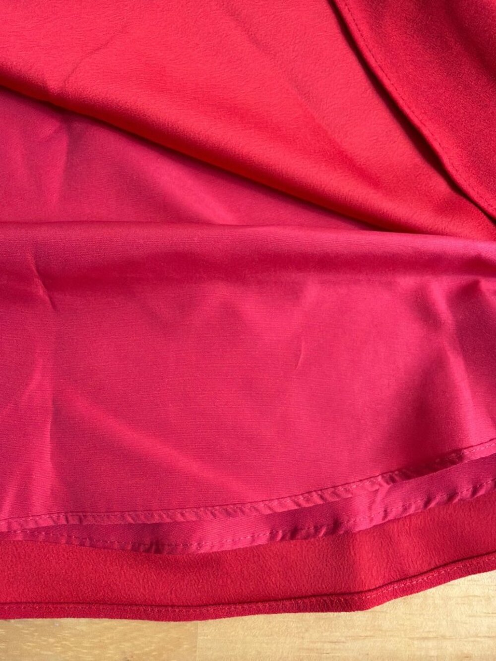 J.Crew Factory Red Scallop Trim Racerback Cami Tank Top NWOT Size 14 - Picture 8 of 13